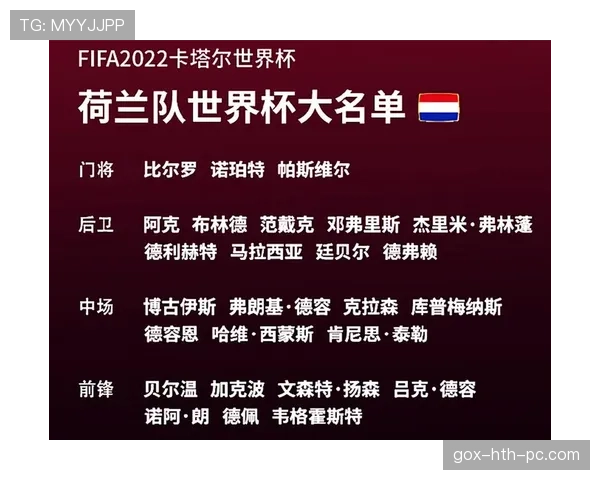 荷兰世界杯球队竞争力为何持续在线